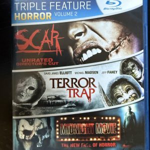 TRIPLE FEATURE - SCAR,TERROR TRAP,MIDNIGHT MOVIE