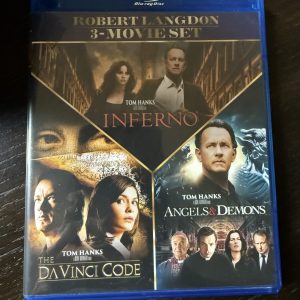 ROBERT LANGOND 3 SET - DAVINCI CODE,ANGELS,INFERNO